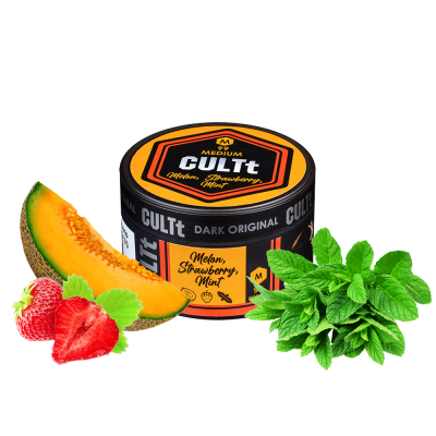 Табак CULTt Medium M99 Melon Strawberry Mint (Дыня Клубника Мята, 100 г)