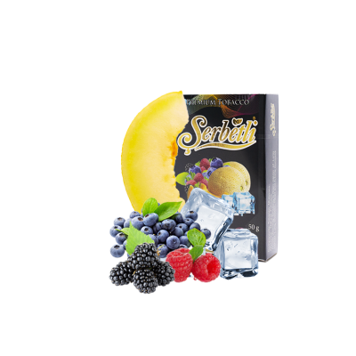 Табак Serbetli Ice Melon Berry Mix (Дыня Ягоды Лёд, 50 г)