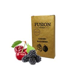 Табак Fusion Medium Cherry Blackberry (Вишня Ежевика, 100 г)