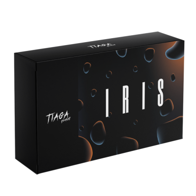 Кальян Tiaga Iris Black (чёрный, полный комплект)