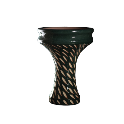 Глиняна чаша Etna Katana Cut Dark green (Зелений)