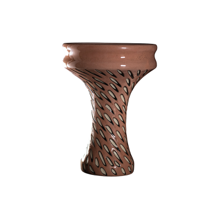 Глиняна чаша Etna Katana Cut Coral (Помаранчевий)