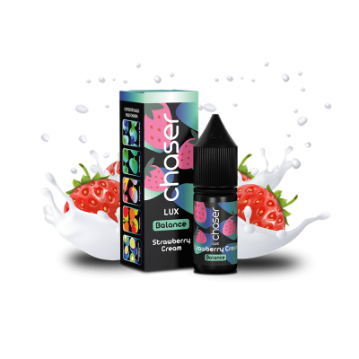 Жидкость Chaser Lux Strawberry Cream Balance (Клубника Сливки, 50 мг, 11 мл)