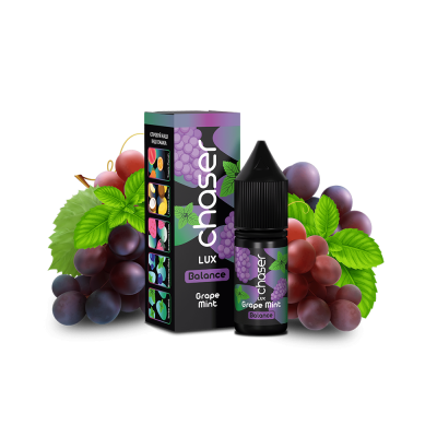 Жидкость Chaser Lux Grape Mint Balance (Виноград Мята, 65 мг, 11 мл)