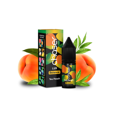 Жидкость Chaser Lux Peach Tea Balance (Персиковый Чай, 65 мг, 11 мл)