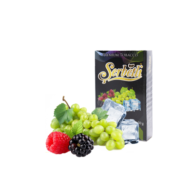 Табак Serbetli Ice Grape Berry (Ледяная Ягода Виноград, 50 г)