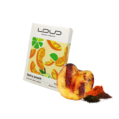 Табак Loud Light Spicy peach (Спайси Персик, 50 г)