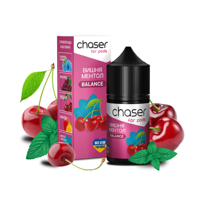 Рідина Chaser Cherry Menthol Ultra (Вишня Ментол, 50мг, 30мл)
