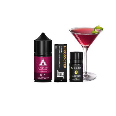 Набір для самозамішування Alchemist Salt FL Cosmopolitan (Космополітан, 50 мг, 30 мл)