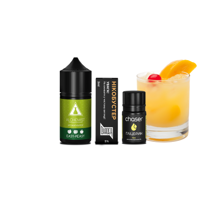 Набор для самозамеса Alchemist Salt FL Easy-Peasy (Изи-Пизи, 50 мг, 30 мл)