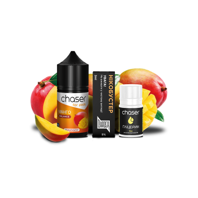 Набор для самозамеса Chaser Mango Ultra (Манго, 50 мг, 30 мл)