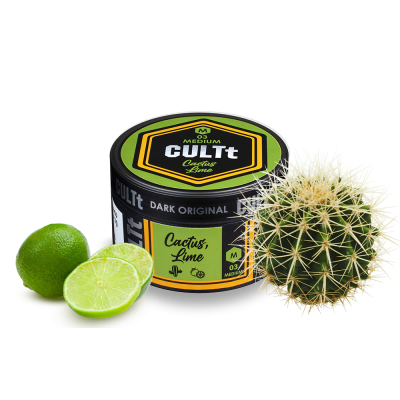 Тютюн CULTt Medium M3 Cactus Lime (Кактус Лайм, 100 г)