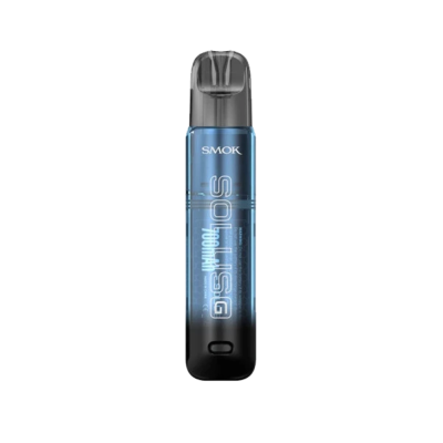 Smok Solus G Kit 700 Transparent Blue (Синий, с картриджем) Многоразовый POD