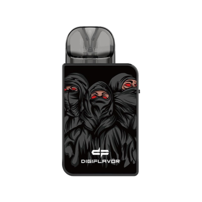 GeekVape Digiflavor Digi-U 1000 Ninja dark (Чорний, з картриджем) Багаторазовий POD