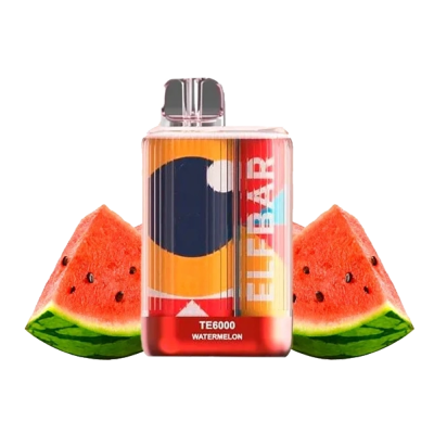 Elf Bar TE6000 color Watermelon (Арбуз) Одноразовый POD