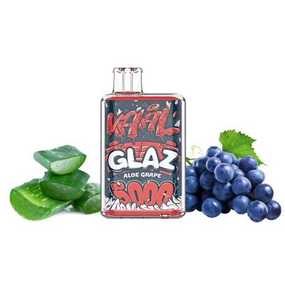 VAAL Glaz 5000 Aloe Grape (Алоэ Виноград) Одноразовый POD