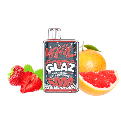 VAAL Glaz 5000 Grapefruit Strawberry (Грейпфрут Клубника) Одноразовый POD