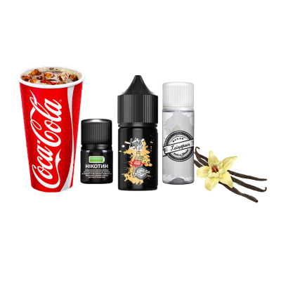 Набор для самозамеса Hype Kit Cola Vanilla (Кола Ванильная, 50 мг, 30 мл)