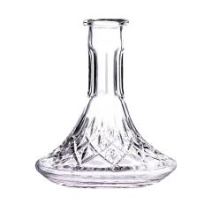 Колба для кальяну Craft Crystal (Розмір L, Прозора, товстостінна)