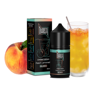 Жидкость Chaser Black Peach Lemonade Limited Balance (Персиковый Лимонад, 50 мг, 30 мл)