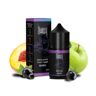 Рідина Chaser Black Blackcurrant Peach Apple Balance (Смородина Персик Яблуко, 60 мг, 30 мл)