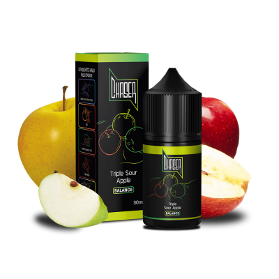Рідина Chaser Black Triple Sour Apple Balance (Тріпл Саур Епл, 60 мг, 30 мл)