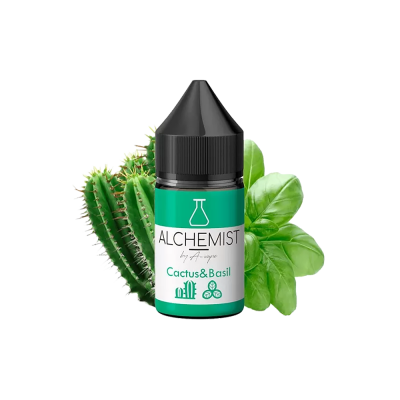 Рідина Alchemist Salt Cactus Basil (Кактус Базилік, 35 мг, 30 мл)