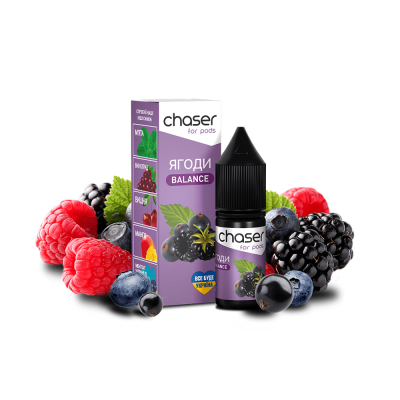 Рідина Chaser Berries Balance (Ягоди, 60 мг, 10 мл)