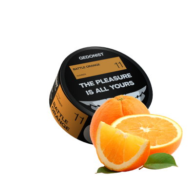 Тютюн Gedonist №11 Battle Orange (Апельсин, 100 г)
