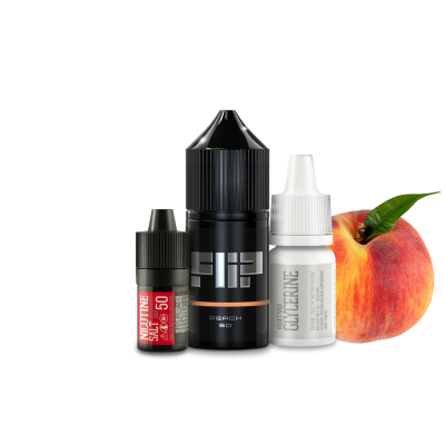 Набор для самозамеса Flip salt Peach (Персик, 50 мг, 30 мл)