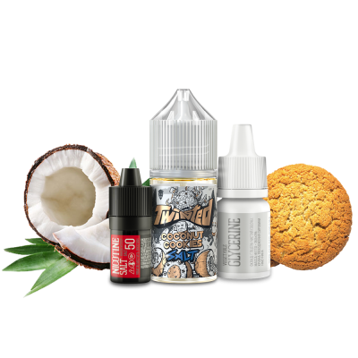 Набір для самозамішування Twisted salt Coconut Cookie (Кокосове печиво, 50 мг, 30 мл)
