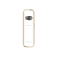 Voopoo VMATE E 1200 White inlaid Gold (Белый, с картриджем) Многоразовый POD