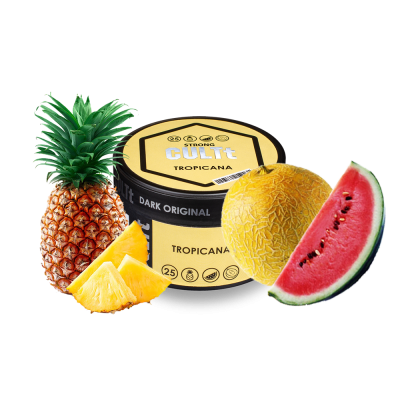 Табак CULTt Strong DS25 Tropicana (Ананас Арбуз Дыня, 100 г)