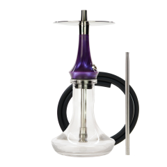 Кальян Totem Hookah Monolit Micra Violet space (Фіолетовий, повний комплект)