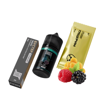 Набор для самозамеса Chaser Black Triple Raspberry Ultra (Трипл Распберри, 50 мг, 30 мл)