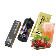 Набор для самозамеса Chaser Lux Berry Lemonade Ultra (Ягоды Лимонад, 50 мг, 30 мл)