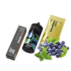Набір для самозамішування Chaser Lux Blueberry Mint Ultra (Чорниця М'ята, 50 мг, 30 мл)