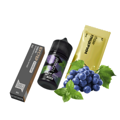 Набор для самозамеса Chaser Lux Grape Mint Ultra (Виноград Мята, 50 мг, 30 мл)