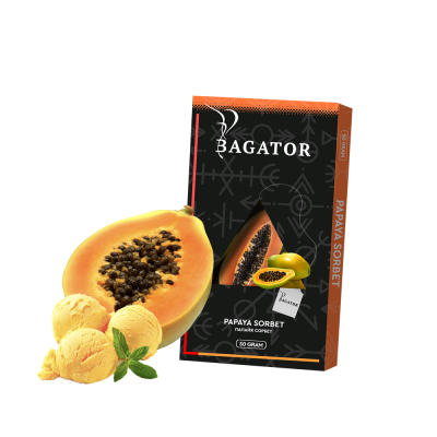 Кальянна чайна суміш Bagator Hookah Tea Papaya Sorbet (Папайя Сорбет, 50 г)