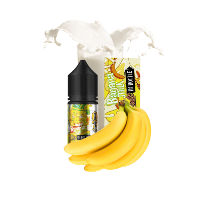 Рідина In Bottle Salt Banana Milk (Банан Молоко, 30 мг, 30 мл)