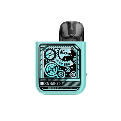 Lost Vape Ursa Baby 2 900 Pop Blue Time Gear (Бирюзовый, с картриджем) Многоразовый POD 22594 Lost Vape Ursa Baby 2 900 Pop Blue Time Gear (Бирюзовый, с картриджем) Многоразовый POD