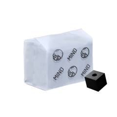 Горіхове вугілля для кальяну Mind Air Gap (0,5 кг, 36 шт, р25, без коробки)