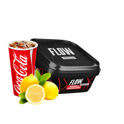 Тютюн Flow Кола з лимоном (250 г)