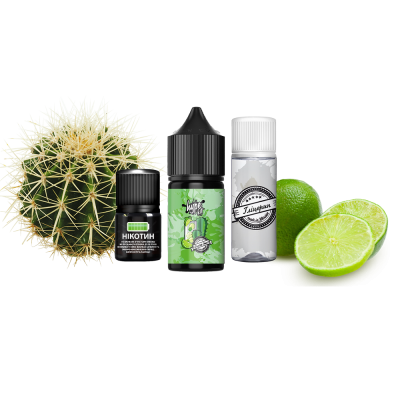 Набор для самозамеса Hype Kit Cactus Lime (Кактус Лайм, 50 мг, 30 мл)