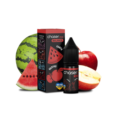 Рідина Chaser Mix Watermelon Apple (Кавун Яблуко, 60 мг, 10 мл)