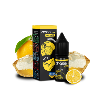 Жидкость Chaser Mix Lemon Cake Balance (Лимонный Пирог, 60 мг, 10 мл)