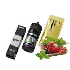 Набір для самозамішування Chaser Nova Berry&Mint (Ягоди М'ята, 50 мг, 30 мл)