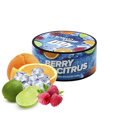 Табак 420 Frost Line Berry citrus (Малина Апельсин Лайм Лёд, 100 г)