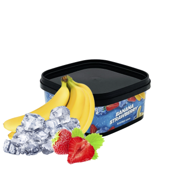 Тютюн 420 Frost Line Banana strawberry (Полуниця Банан Лід, 250 г)