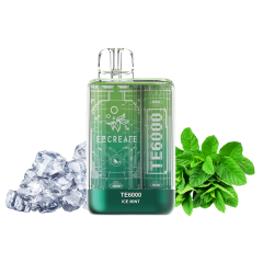 Elf Bar TE6000 Ice Mint (Ледяная Мята) Одноразовый POD
